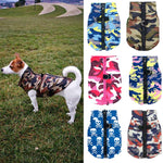 Waterproof Dog Coat Winter Puppy Clothes Camo Pattern Small Dog Jacket Chihuahua Yorkie Clothing petshop ropa para perro XS-L