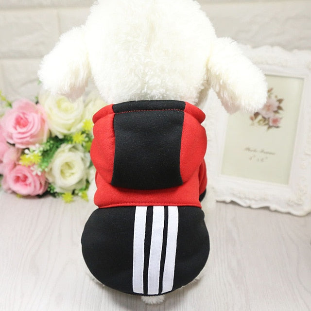 Pet Dog Clothes Hooded Cotton Winter Clothing for Dogs Cute Dog Clothes Winter Pet Coat Clothing for Dog Yorkie Chihuahua Hoodie