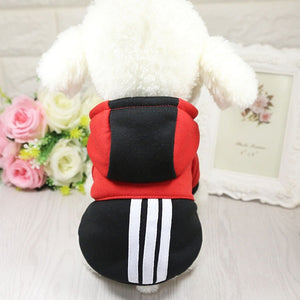 Pet Dog Clothes Hooded Cotton Winter Clothing for Dogs Cute Dog Clothes Winter Pet Coat Clothing for Dog Yorkie Chihuahua Hoodie