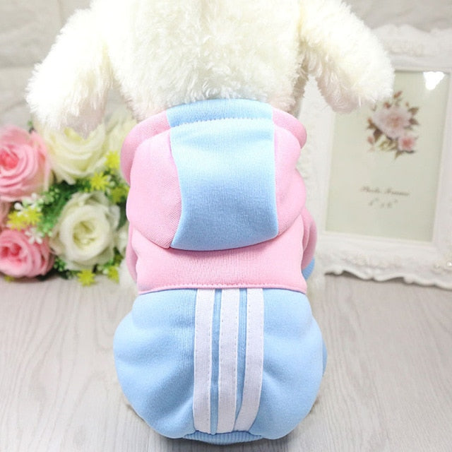 Pet Dog Clothes Hooded Cotton Winter Clothing for Dogs Cute Dog Clothes Winter Pet Coat Clothing for Dog Yorkie Chihuahua Hoodie