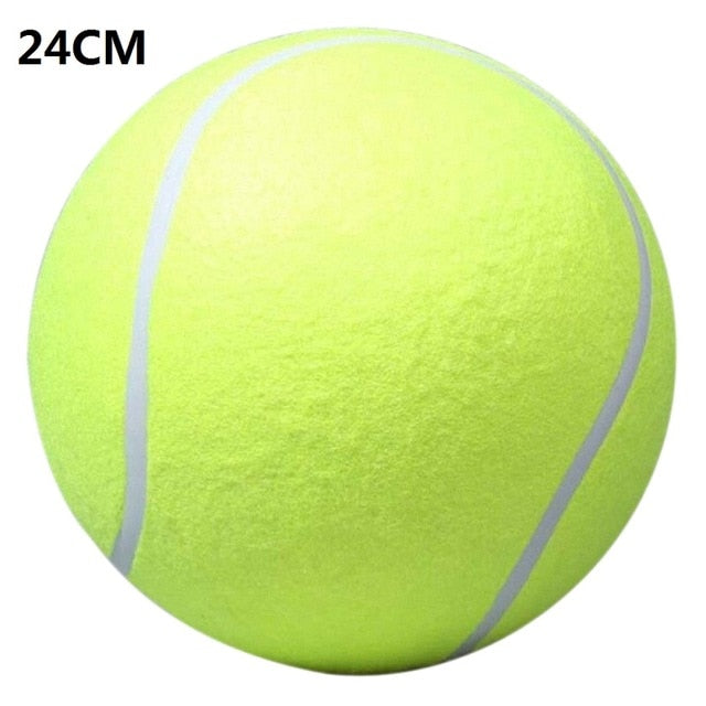 9.5 Inches Dog Tennis Ball Giant Pet Toy Tennis Ball Dog Chew Toy Signature Mega Jumbo Kids Toy Ball For Pet Dog's Supplies