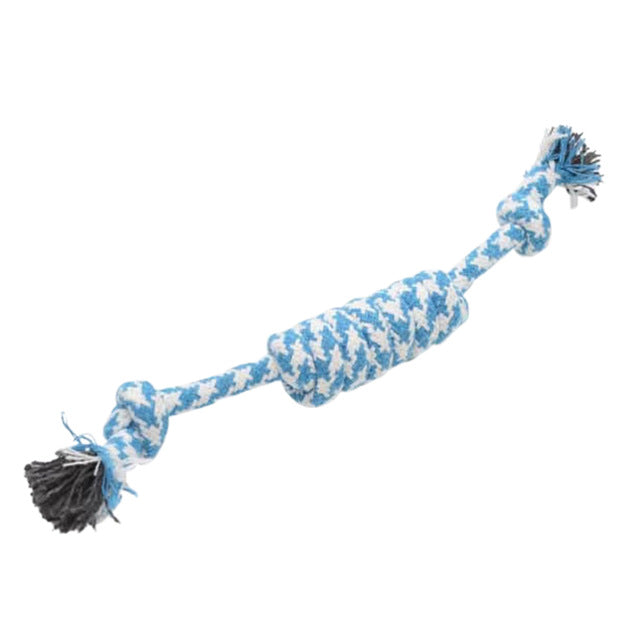 24cm Dog Toy Knot Cotton Rope Pet Puppy Chew Toys For Dogs Funny Pet Dog Toy Bite Knot Molar Tooth Cleaning Tools Pet Accessory