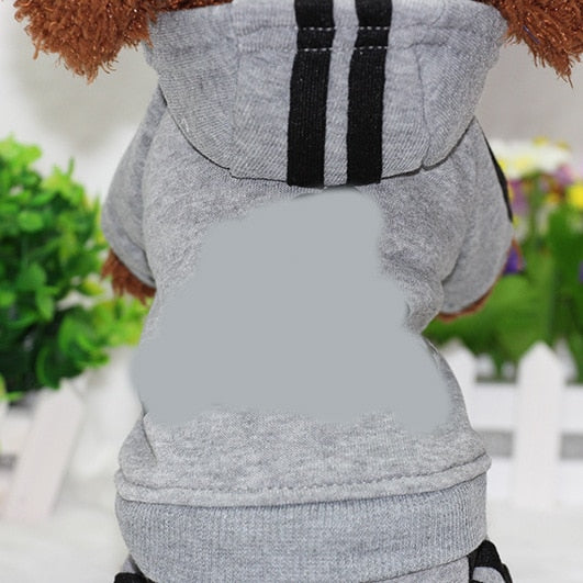 PUOUPUOU Winter Warm Pet Dog Clothes Hoodies Sweatshirt for Small Medium Dogs French Bulldog Sweet Puppy Dog Clothing XS-XXL