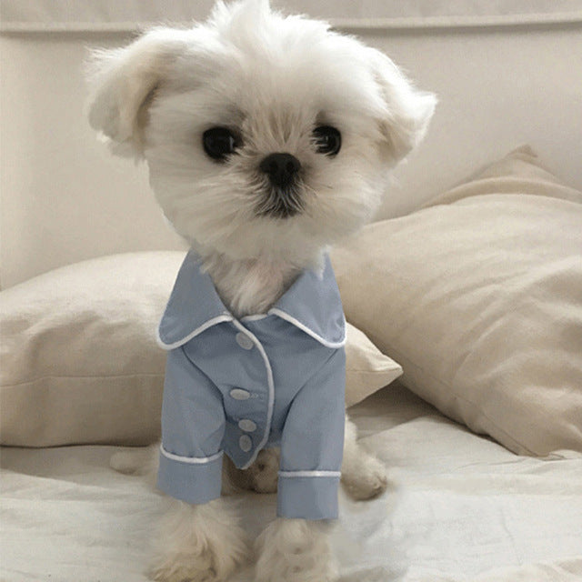 Luxury Clothes for Dog Fashion Dog Pajamas Pet Clothing for Small Medium Dogs Clothes Coat Yorkies Chihuahua Bulldogs Jacket 20D
