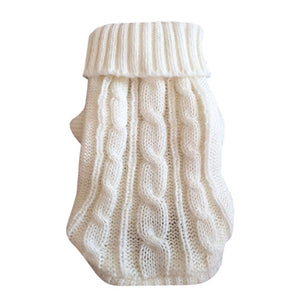 Dog Clothes For Large Small Dogs Jacket Cat Clothing For Pet Dog Sweater Dogs Coat Chihuahua knitted Pure Shirt Cat Vest Costume
