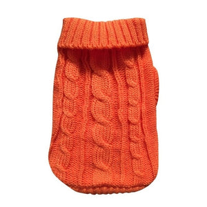 Dog Clothes For Large Small Dogs Jacket Cat Clothing For Pet Dog Sweater Dogs Coat Chihuahua knitted Pure Shirt Cat Vest Costume