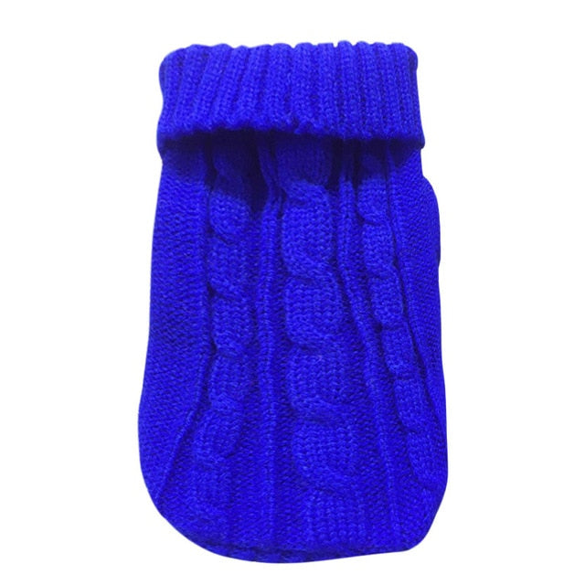 Dog Clothes For Large Small Dogs Jacket Cat Clothing For Pet Dog Sweater Dogs Coat Chihuahua knitted Pure Shirt Cat Vest Costume
