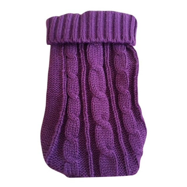 Dog Clothes For Large Small Dogs Jacket Cat Clothing For Pet Dog Sweater Dogs Coat Chihuahua knitted Pure Shirt Cat Vest Costume