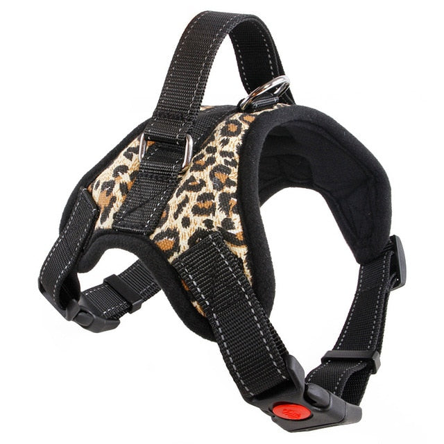 New Pets Dog Harness Vest Reflective Tape Breathable Mesh Pet Dogs Leash Harness S/M/L/XL Dog Collar Accessories LBShipping