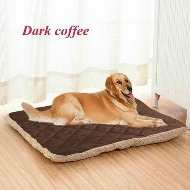 Two Sides Plush Pet Mat Soft Warm Dog Cat Bed Kennel Puppy Sleeping Beds For Small Medium Large Dogs Pet Blanket Dropshipping