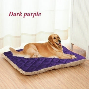 Two Sides Plush Pet Mat Soft Warm Dog Cat Bed Kennel Puppy Sleeping Beds For Small Medium Large Dogs Pet Blanket Dropshipping