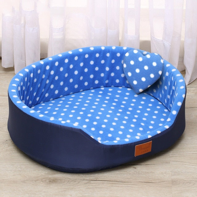 Autumn And Winter Warm Pet Dog Cat Universal Beds Soft Cushion Couch Bed for for Small Medium Dog Plush Cozy Puppy Nest Mat Pad