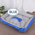 Bone Pet Bed Warm Pet bed linen For Small Medium Large Dog Soft Pet Bed For Dogs Washable House For Cat Puppy Cotton Kennel Wash