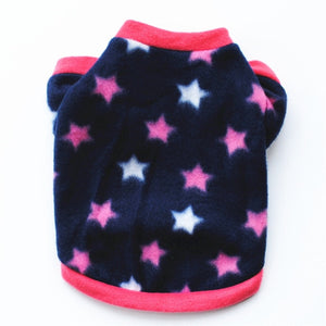 De lana caliente ropa de perro mascota lindo cráneo impreso Pet cachorro camisa para perros chaqueta Bulldog francés Jersey camuflaje perro ropa