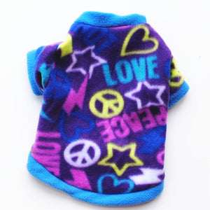 De lana caliente ropa de perro mascota lindo cráneo impreso Pet cachorro camisa para perros chaqueta Bulldog francés Jersey camuflaje perro ropa